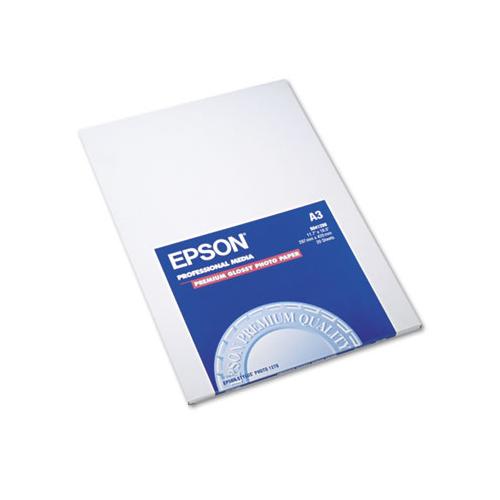 Premium Photo Paper, 10.4 Mil, 11.75 X 16.5, High-gloss White, 20-pack