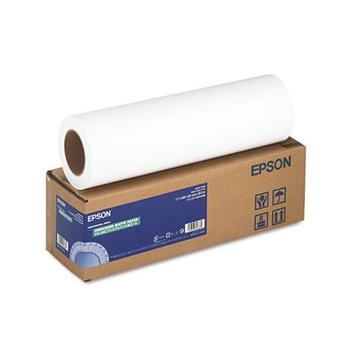 Enhanced Photo Paper Roll, 3" Core, 17" X 100 Ft, Matte Bright White
