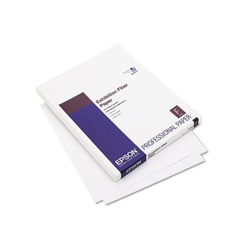 Exhibition Fiber Paper, 13 Mil, 8.5 X 11, White, 25-pack