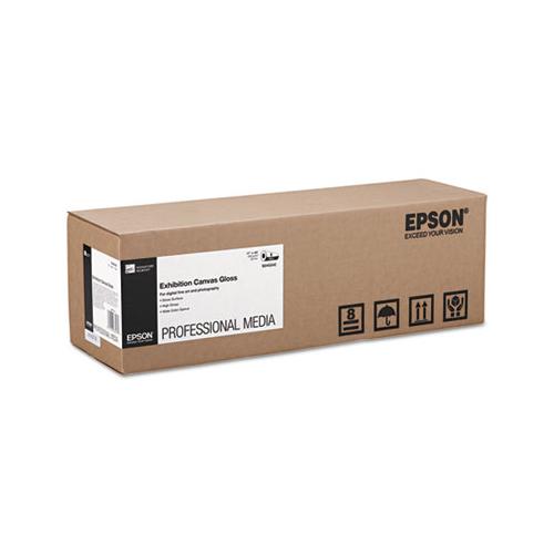 Exhibition Canvas, 22 Mil, 17" X 40 Ft, Glossy White