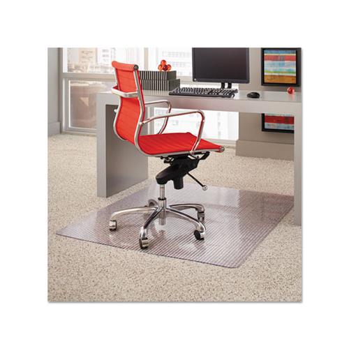 Dimensions Chair Mat For Carpet, 45 X 53, Clear