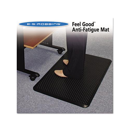 Feel Good Anti-fatigue Floor Mat, 24 X 36, Pvc, Black