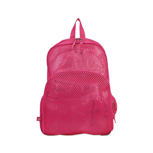 Mesh Backpack, 12 X 5 X 18, Pink