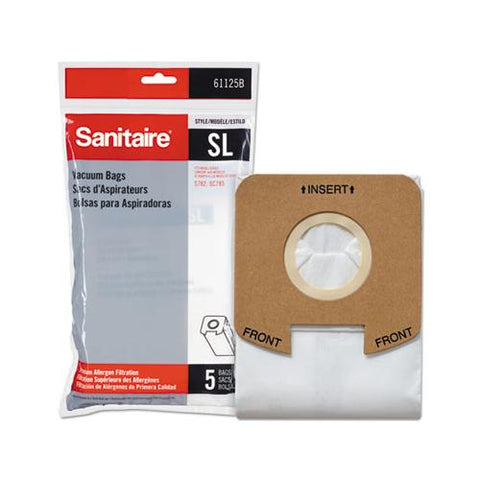 Disposable Bags For Sanitaire Multi-pro 2 Motor Lightweight Upright Vac, 5-pack