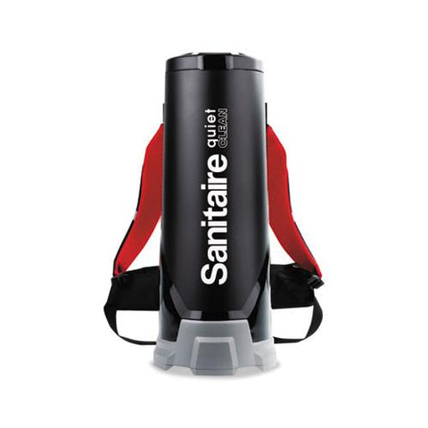 Transport Quietclean Hepa Backpack Vacuum, 10 Qt, Black