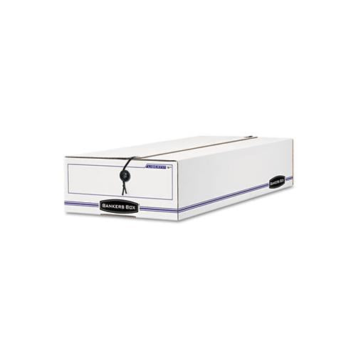 Liberty Check And Form Boxes, 11" X 24" X 5", White-blue, 12-carton