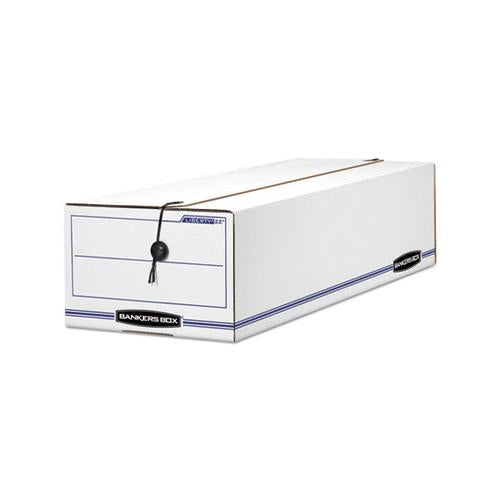 Liberty Check And Form Boxes, 9" X 24.25" X 7.5", White-blue, 12-carton