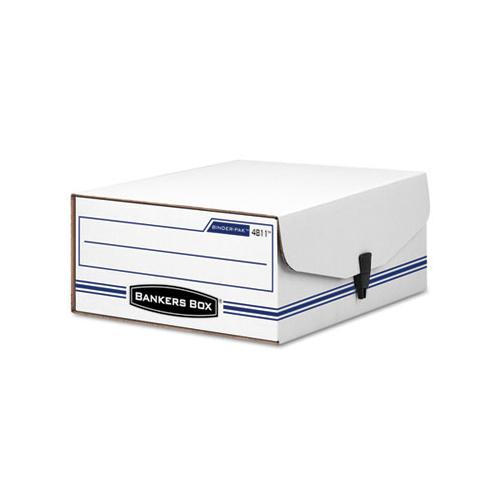 Liberty Binder-pak, Letter Files, 9.13" X 11.38" X 4.38", White-blue