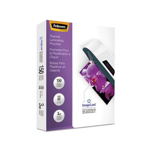 Imagelast Laminating Pouches With Uv Protection, 3 Mil, 9" X 11.5", Clear, 150-pack