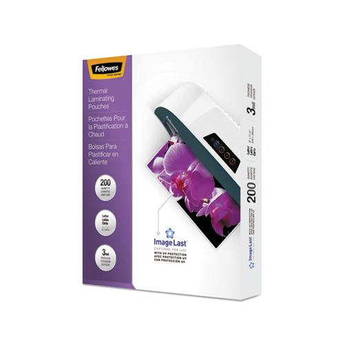 Imagelast Laminating Pouches With Uv Protection, 3 Mil, 9" X 11.5", Clear, 200-pack