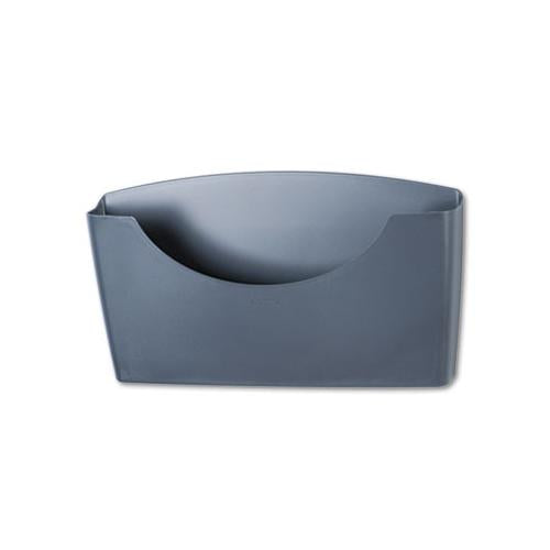 Plastic Partition Additions File Pocket, Letter, Dark Graphite