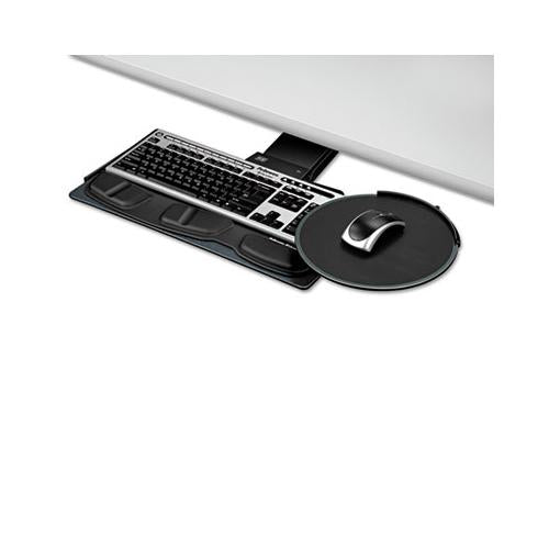 Professional Sit-stand Adjustable Keyboard Platform, 19w X 10.63d, Black