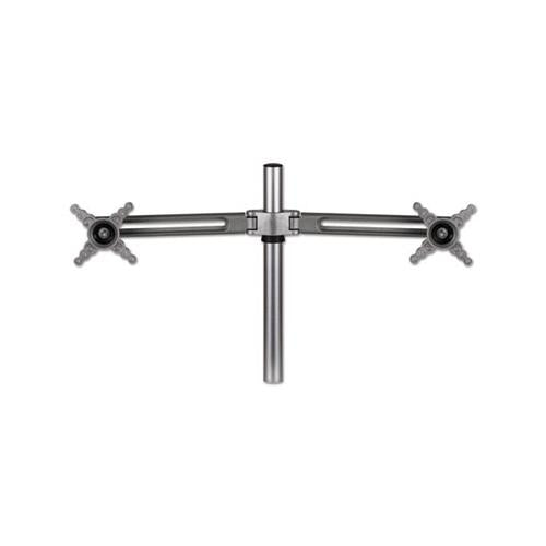 Lotus Dual-monitor Arm Kit For Two Monitors Up To 26" And 13 Lbs, Silver