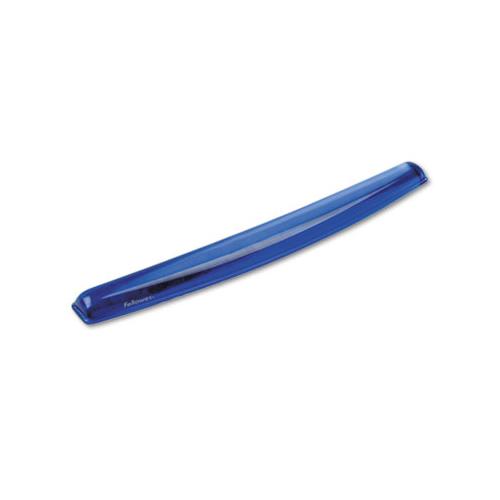 Gel Crystals Keyboard Wrist Rest, 18.5" X 2.25", Blue
