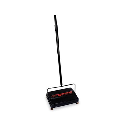 Workhorse Carpet Sweeper, 46", Black