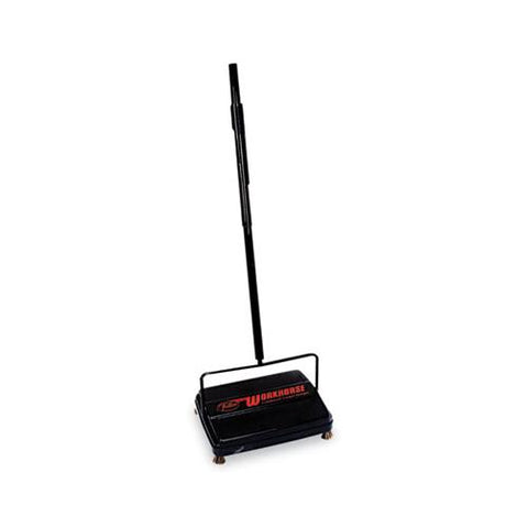 Workhorse Carpet Sweeper, 46", Black