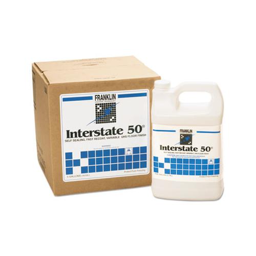 Interstate 50 Floor Finish, 1gal Bottle, 4-carton