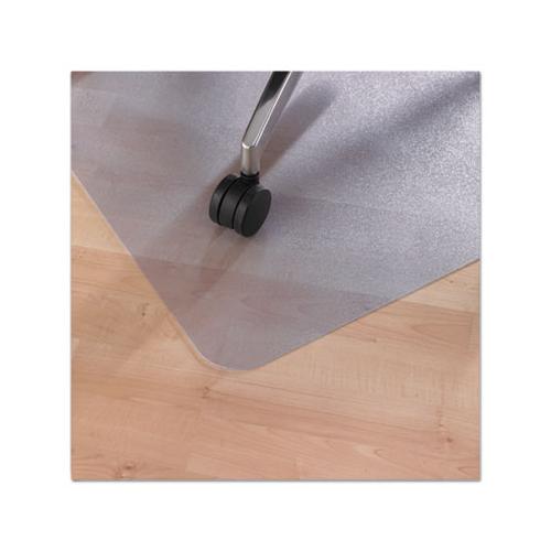 Ecotex Revolutionmat Recycled Chair Mat For Hard Floors, 48 X 36, With Lip