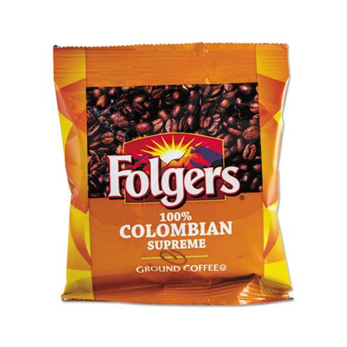 Coffee, 100% Colombian, Ground, 1.75oz Fraction Pack, 42-carton