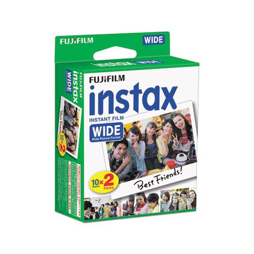 Instax Wide Film Twin Pack, 800 Asa, 20-exposure Roll