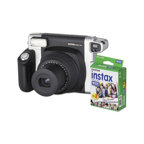 Instax Wide 300 Camera Bundle, 16 Mp, Auto Focus, Black