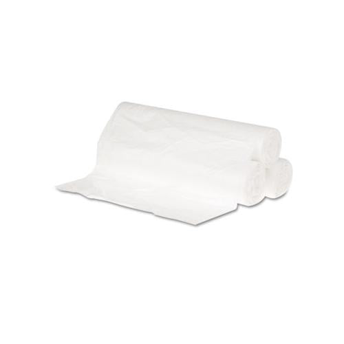 High Density Can Liners, 10 Gal, 6 Microns, 24" X 23", Natural, 1,000-carton