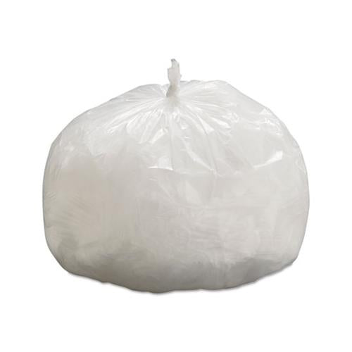 High-density Can Liners, 33 Gal, 9 Microns, 33" X 39", Natural, 500-carton