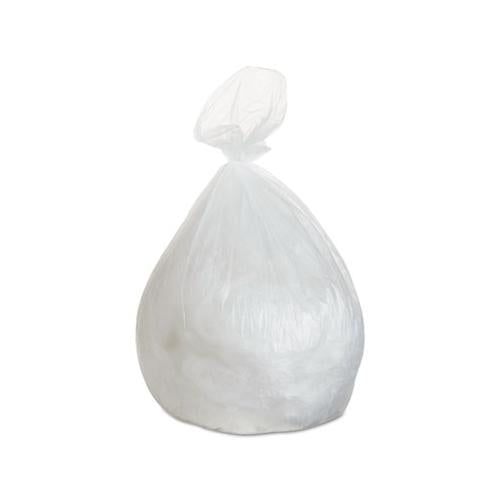 High Density Can Liners, 56 Gal, 13 Microns, 43" X 46", Natural, 200-carton
