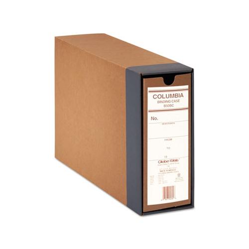 Columbia Recycled Binding Cases, 2 Rings, 2.5" Capacity, 11 X 8.5, Kraft
