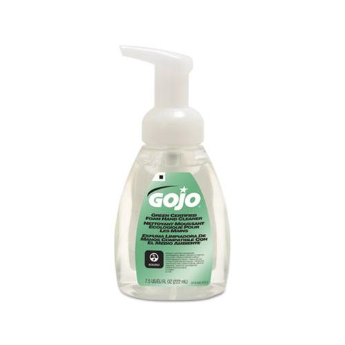 Green Certified Foam Soap, Fragrance-free, Clear, 7.5oz Pump Bottle