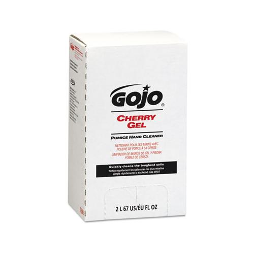 Cherry Gel Pumice Hand Cleaner, 2000 Ml Refill, 4-carton