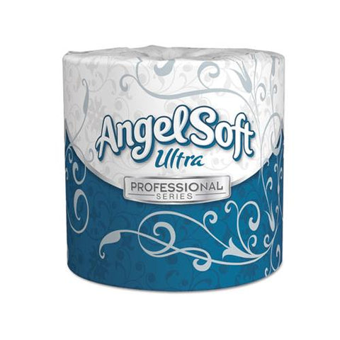 Angel Soft Ps Ultra 2-ply Premium Bathroom Tissue, Septic Safe, White, 400 Sheets Roll, 60-carton