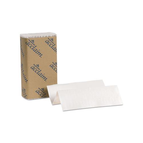 Pacific Blue Basic Folded Paper Towel, 9 1-4 X 9 1-2, White, 250-pack, 16 Pk-ct