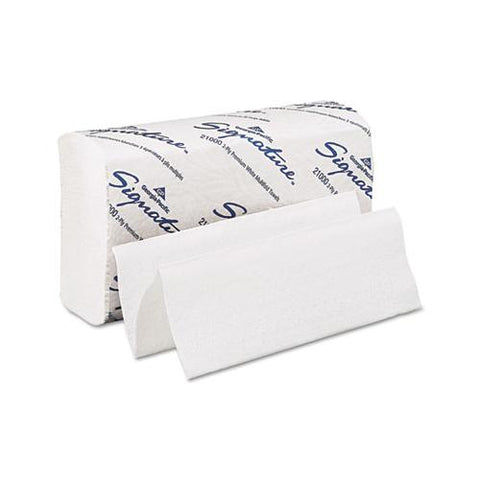 Blue Select Multi-fold 2 Ply Paper Towel, 9 1-5 X 9 2-5, White,125-pk, 16 Pk-ct