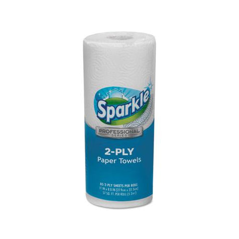 Sparkle Ps Perforated Paper Towels, 2-ply, 11x8 4-5, White,70 Sheets,30 Rolls-ct