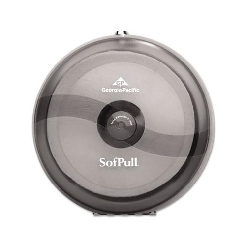 Sofpull High-capacity Center-pull Tissue Dispenser, 10.5 X 6.75 X 10.5, Smoke