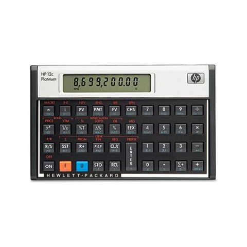 12c Platinum Financial Calculator, 10-digit Lcd