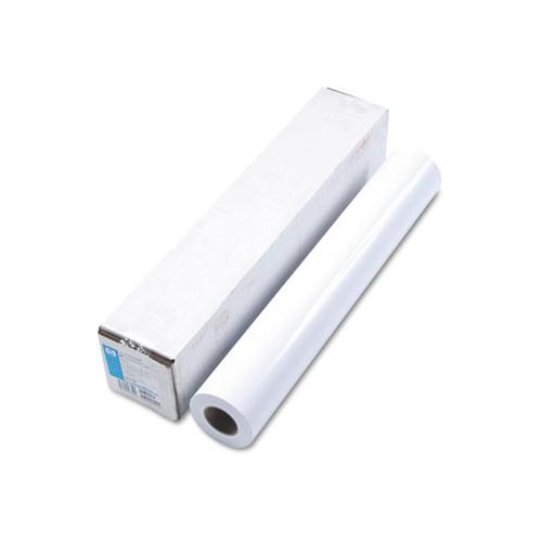 Designjet Large Format Paper For Inkjet Prints, 7 Mil, 24" X 100 Ft, Gloss White