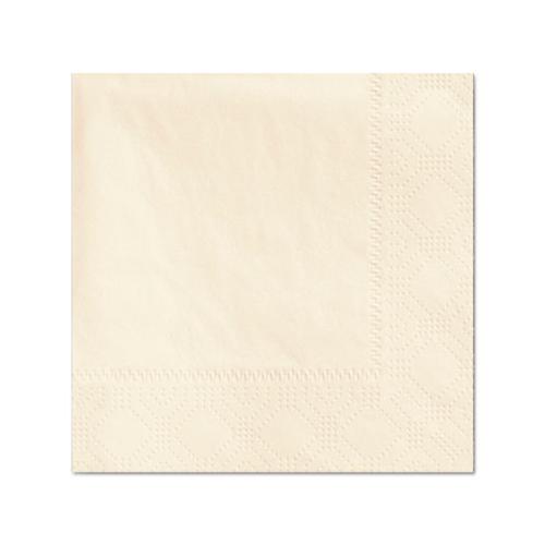 Beverage Napkins, 2-ply, 9 1-2 X 9 1-2, Ecru, 1000-carton