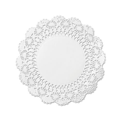Cambridge Lace Doilies, Round, 10", White, 1000-carton