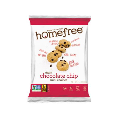 Gluten Free Chocolate Chip Mini Cookies, 1.1 Oz Pack, 30-carton