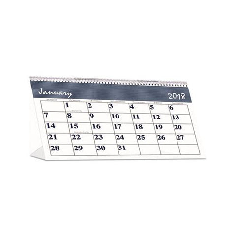 Recycled Bar Harbor Desk Tent Monthly Calendar, 7 X 4.25, 2021