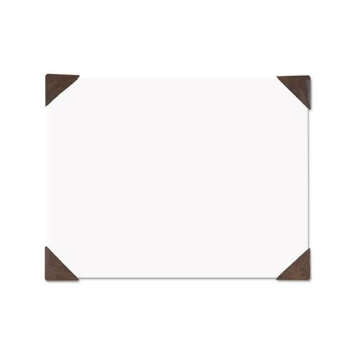 100% Recycled Doodle Desk Pad, Unruled, 50 Sheets, Refillable, 22 X 17, Brown