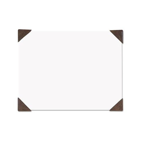 100% Recycled Doodle Desk Pad, Unruled, 50 Sheets, Refillable, 22 X 17, Brown