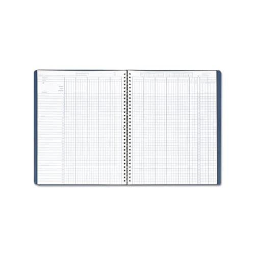 Class Book, Embossed Leather-like Cover, 11 X 8 1-2, Blue