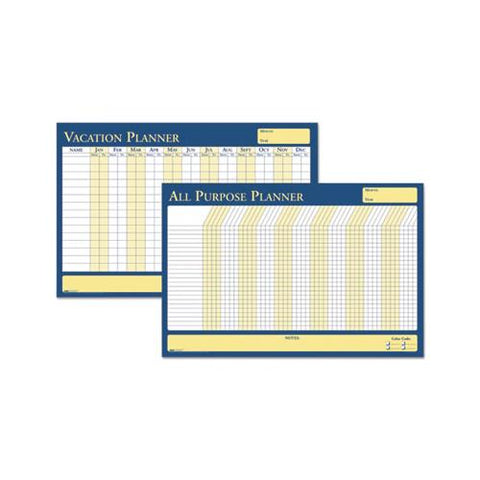 100% Recycled All-purpose-vacation Plan-a-board Planning Board, 36 X 24