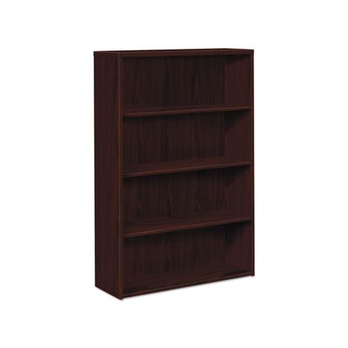 10500 Series Laminate Bookcase, Four-shelf, 36w X 13-1-8d X 57-1-8h, Mahogany