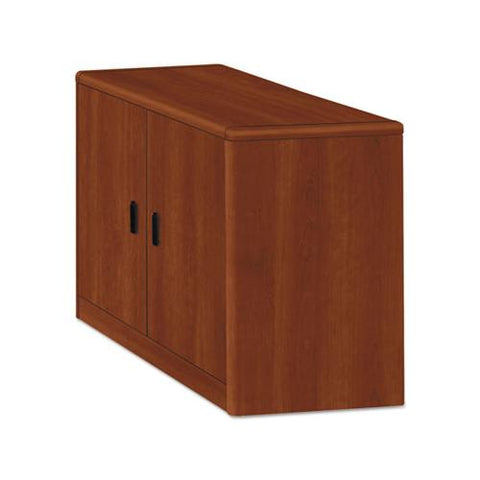 10700 Series Locking Storage Cabinet, 36w X 20d X 29 1-2h, Cognac