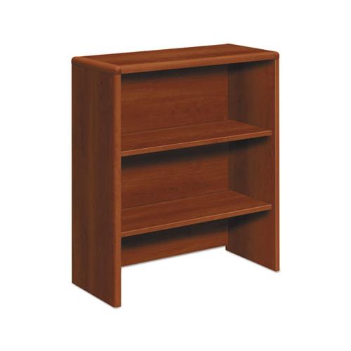 10700 Series Bookcase Hutch, 32.63w X 14.63d X 37.13h, Cognac