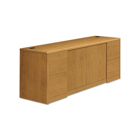 10700 Series Credenza W-doors, 72w X 24d X 29.5h, Harvest